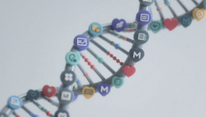 Imagen que ilustra el marco de 5 pasos para definir el ADN de marca de una empresa