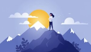 Mapa del mundo que ilustra la estrategia de thought leadership global de una líder de LATAM.